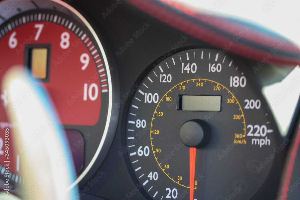 High performance car speedometer