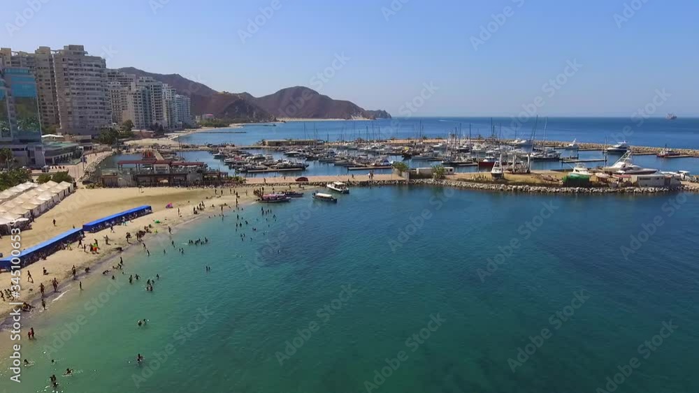 boat dock caribbean coast, atlantic sea boat dock caribbean coast, atlantic sea