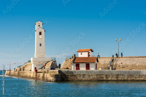 Le phare historique de Saint-Jean-de-Luz au Pays Basque