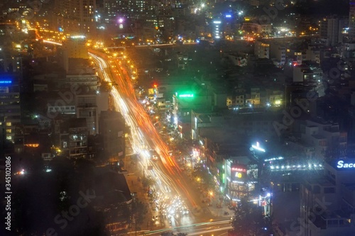 traffic lights in ho chi minh city