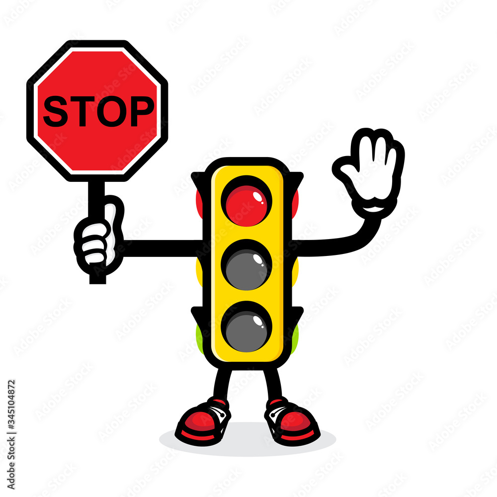 red traffic light vector design red traffic light vector design