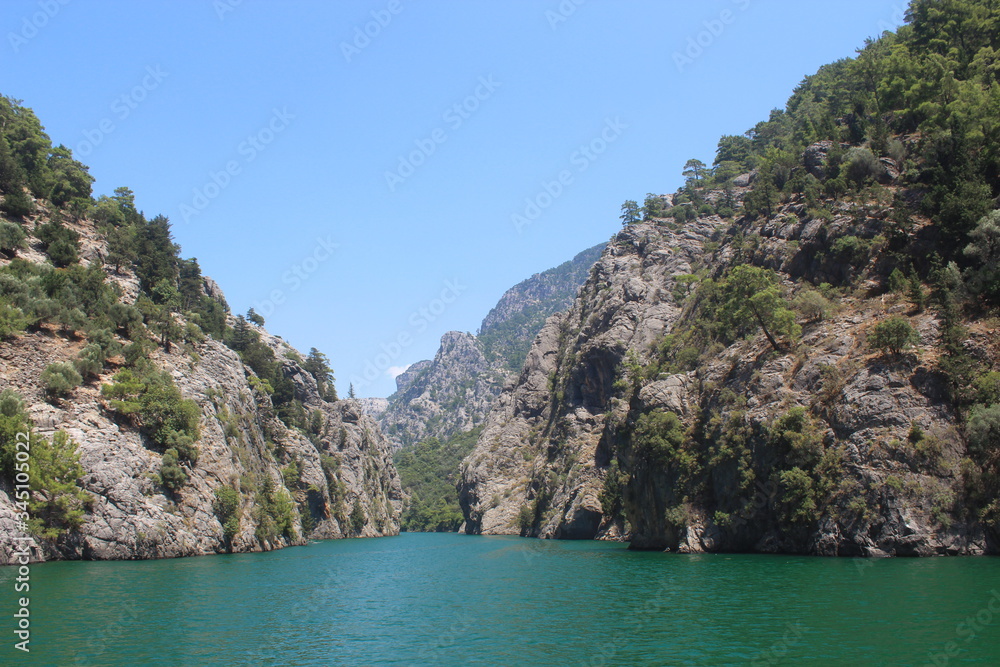 lake in the mountains