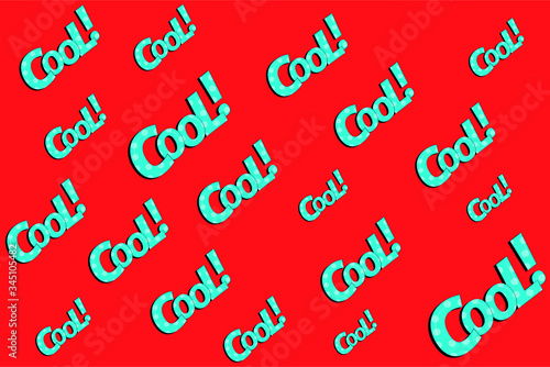 Patrón de fondo rojo con la palabra 