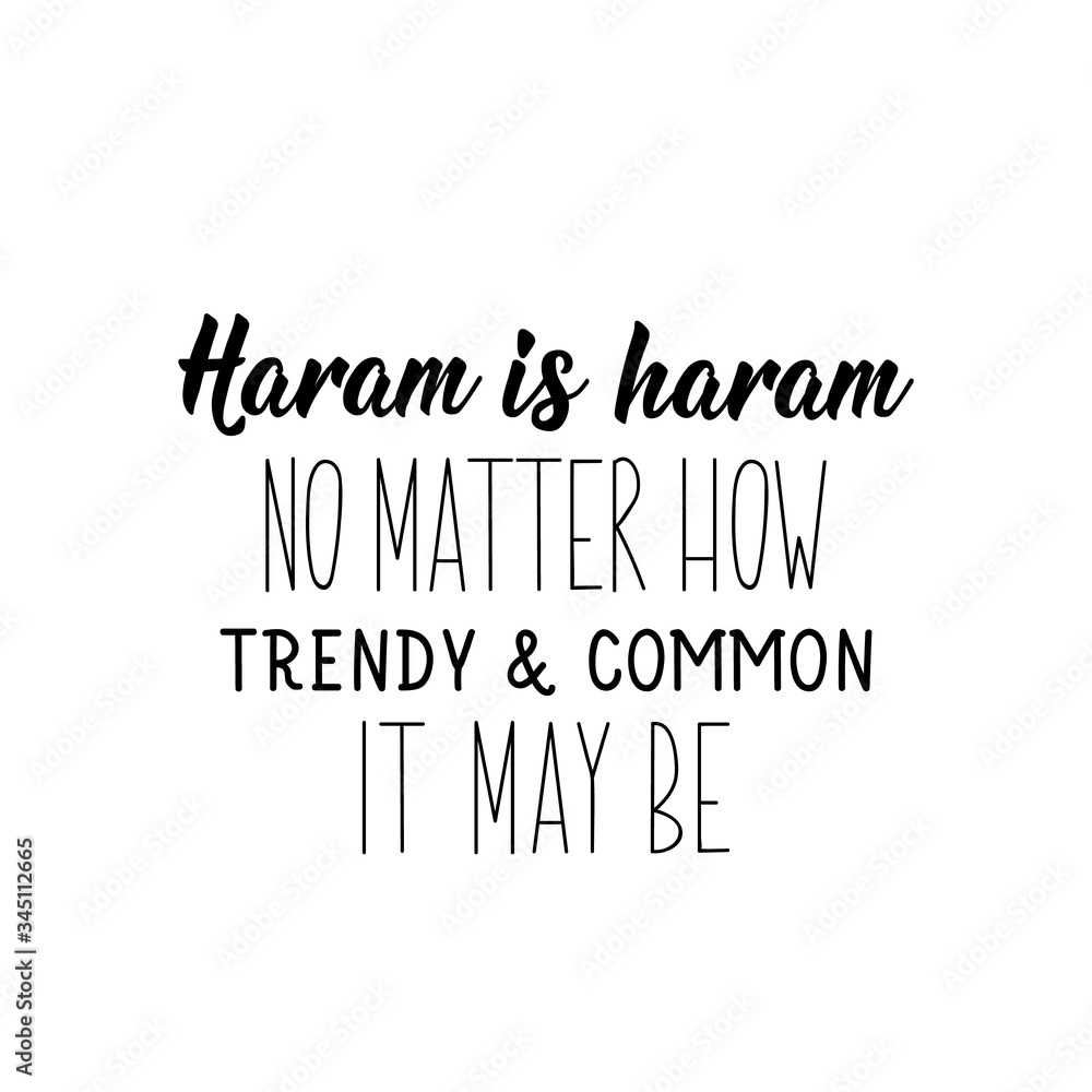 Haram is haram, no matter how trendy and common it may be. Ramadan