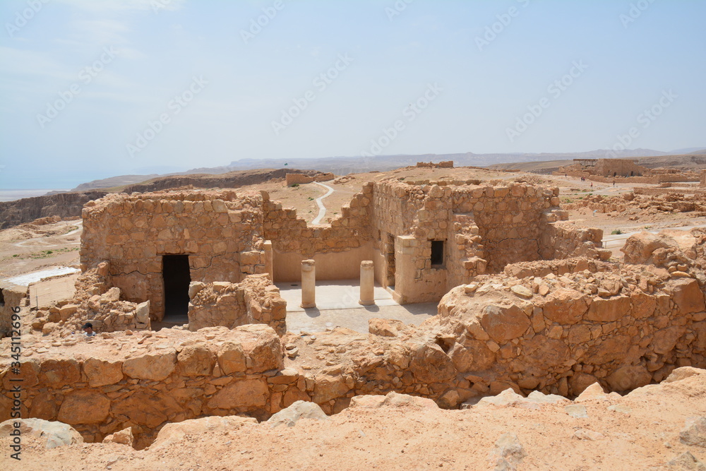 Forteresse de Masada Israël Mer Morte