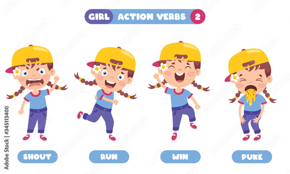 Action Verbs For Children Education Action Verbs For Children Education
