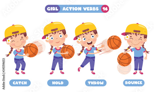 Action Verbs For Children Education