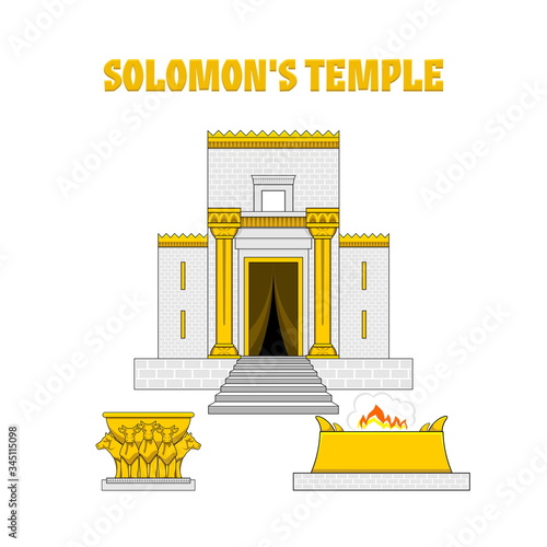 Valokuvatapetti Temple of King Solomon