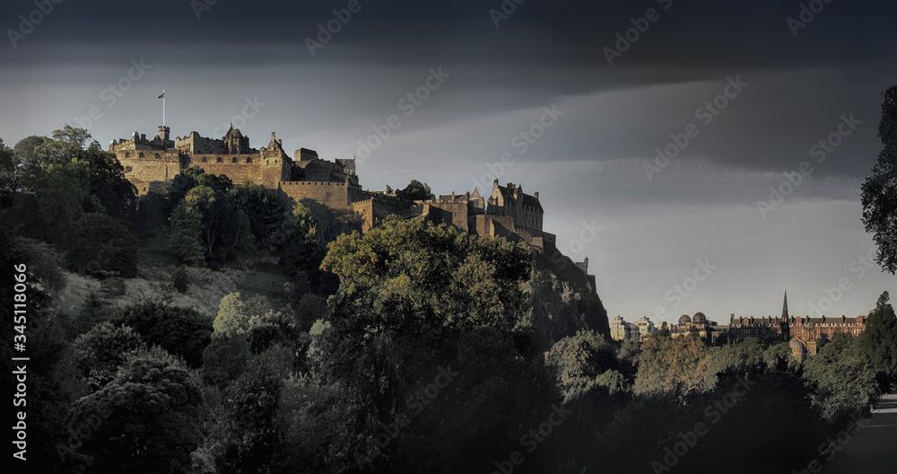 Edinburgh Castle Scotland Whiskey tourism fortification History Kilts Bagpipes  