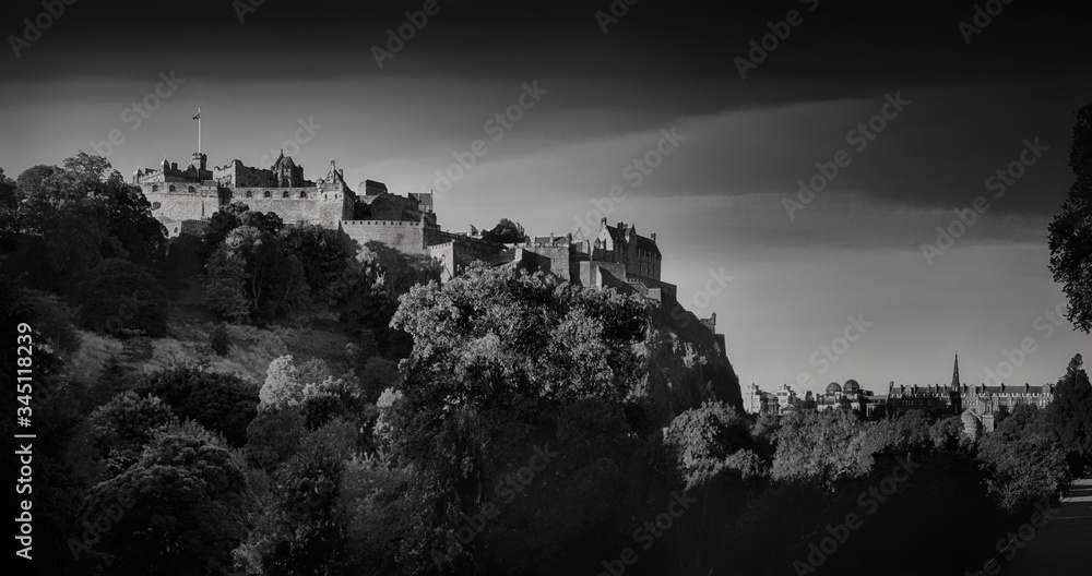 Edinburgh Castle Scotland Whiskey tourism fortification History Kilts Bagpipes  