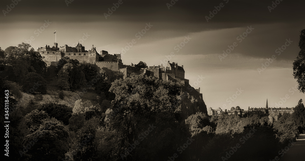 Edinburgh Castle Scotland Whiskey tourism fortification History Kilts Bagpipes  landscape architecture