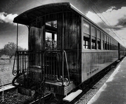 Plakat Train de Soller