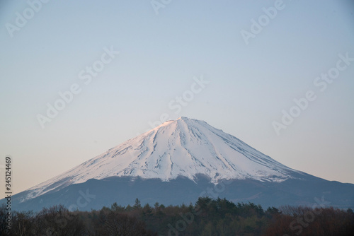 冬の富士山