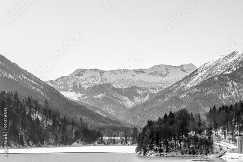 winter in the mountains