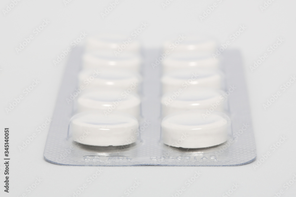 aspirin table in white background aspirin table in white background