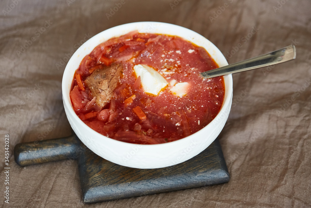 borsch Ukrainian Russian