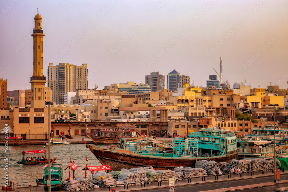 The old city of Dubai
