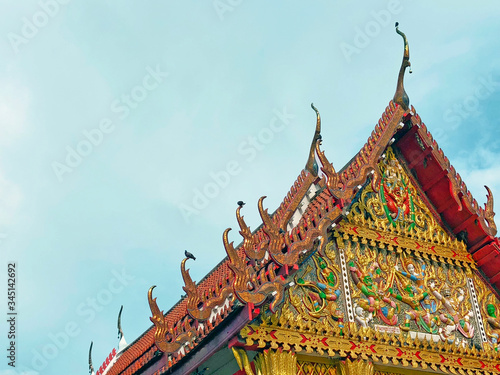 thai temple roof