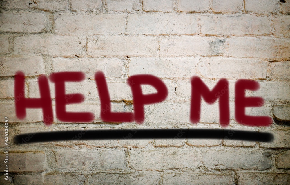 Fototapeta premium Help me