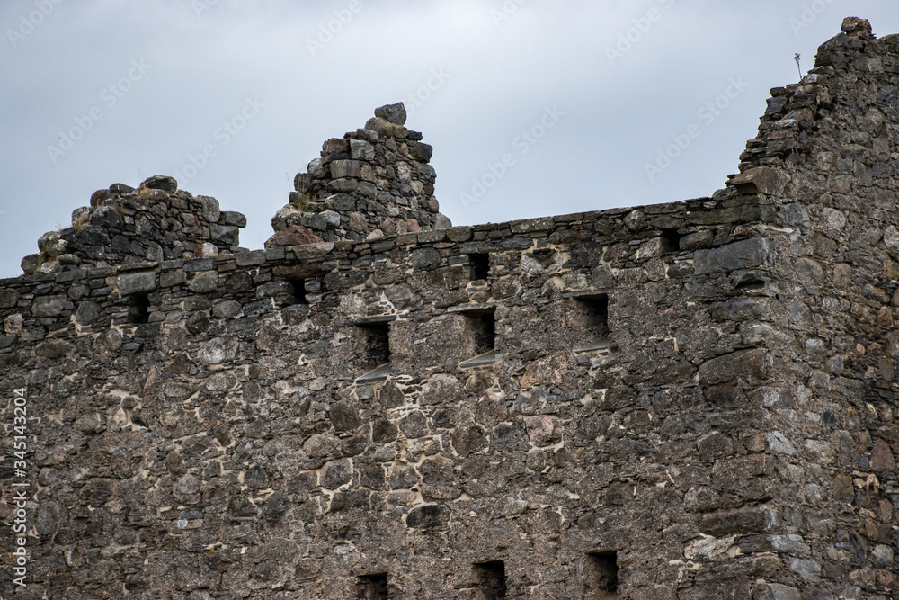 ruined scottish fort