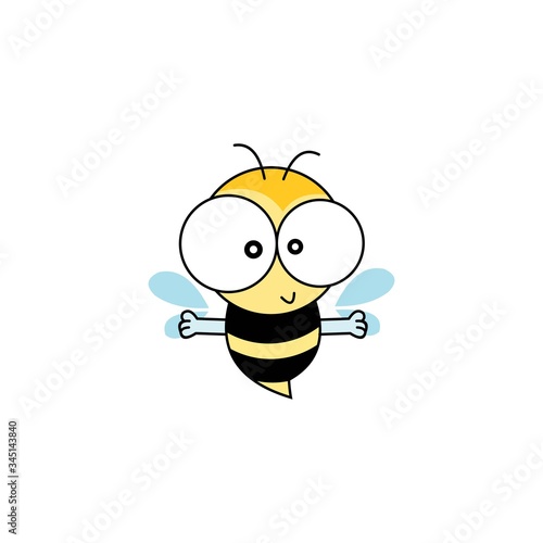 Bee Mascot Character 6