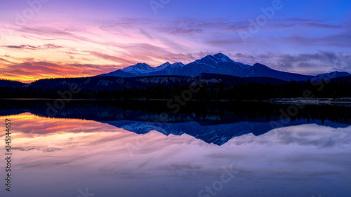 Anette Lake, Jasper Alberta Kanada travel destination