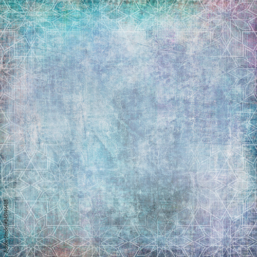 Islamic Oriental Colorful Background with texture