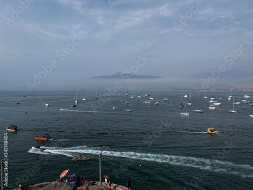 Obraz na plátně boats on the sea