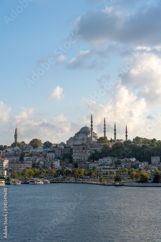 A mosque in the city of Istanbul