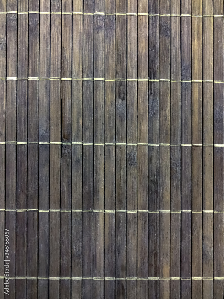abstract background of a bamboo wall