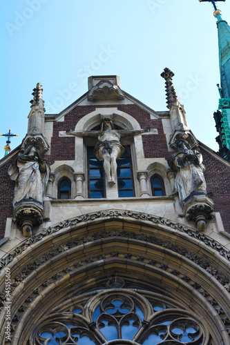 Church of Sts. Olha and Elizabeth, Lviv. One of the NEO GOTHIC-Style Churches in Ukraine photo