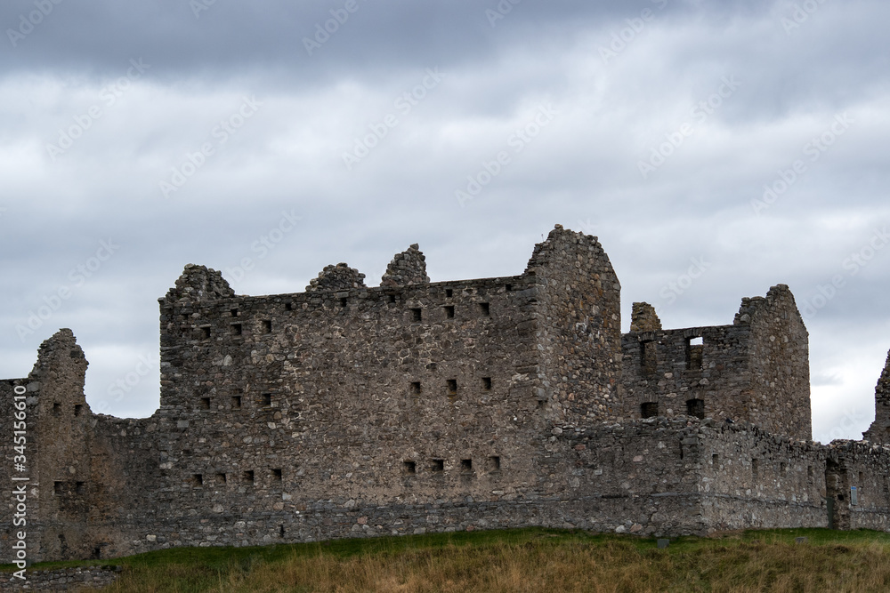 scottish castle ruins