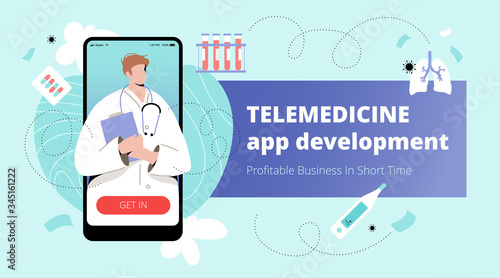 Telemedicine App Development Banner