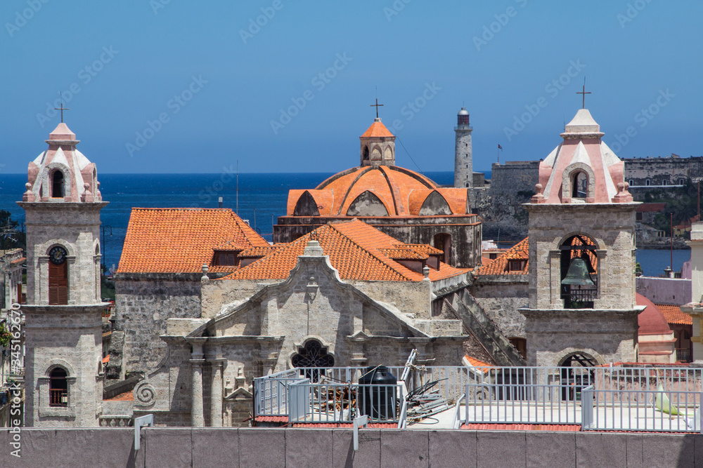 Havanna - Blick vom Hotel Ambos Mundos (Dachterasse)