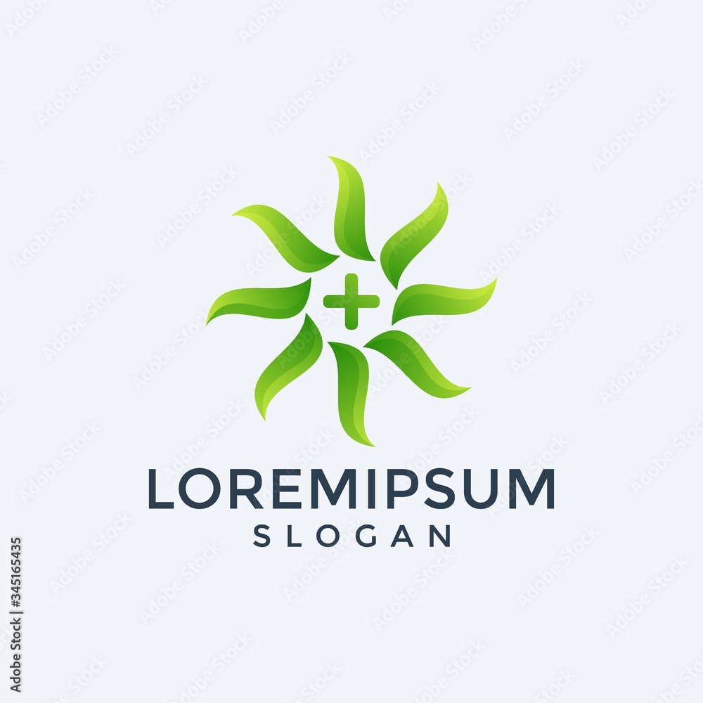green leaf medical logo design. medical, green, leaf, design vector. green leaf medical logo design. medical, green, leaf, design vector.