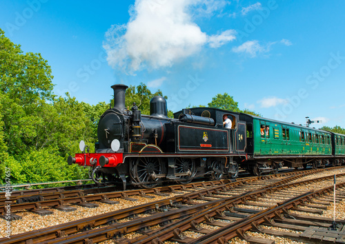 Obraz na plátně old steam train