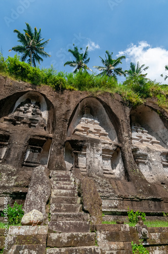 Gunung Kawi temple and funerary complex, Tampaksiring north east of Ubud in Bali, Indonesia