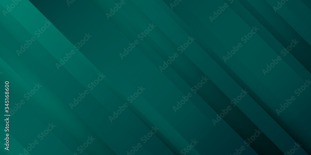 Obraz premium Modern 3D Dark Green Background