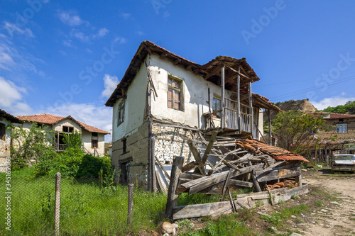Old houses from the nineteenth century in Zlatolist  Bulgaria