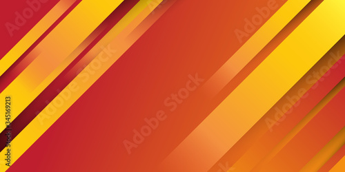 Fire line orange yellow abstract 3D background for presentation design
