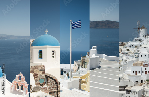 Amazing Santorini, travel in greek islands series