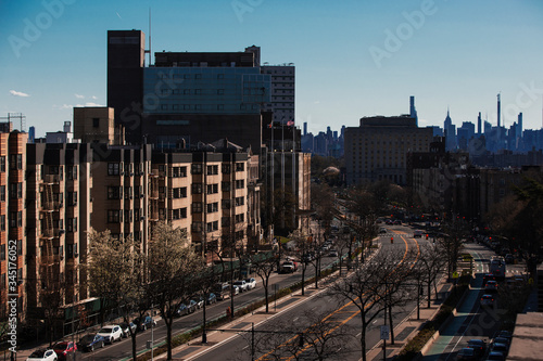Slika na platnu Grand Concourse Avenue Bronx, New York.