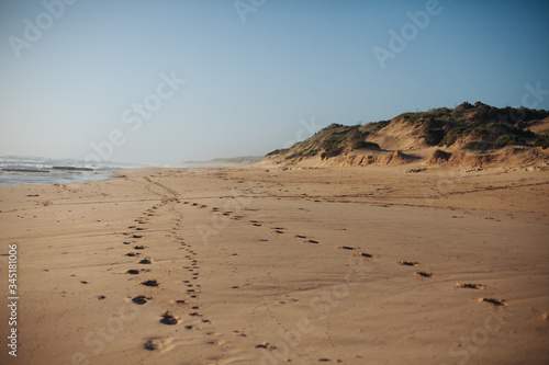 Empty  idyllic beach in Australia