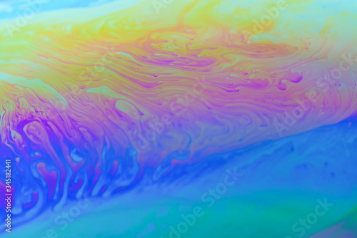 abstract background iridescent paint, colors iridescent interference rainbow