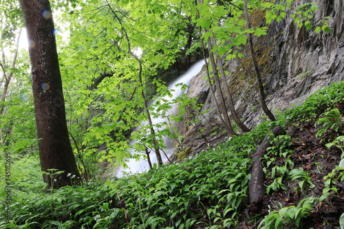 Cachoeira a caminho de Bad Ragaz photo