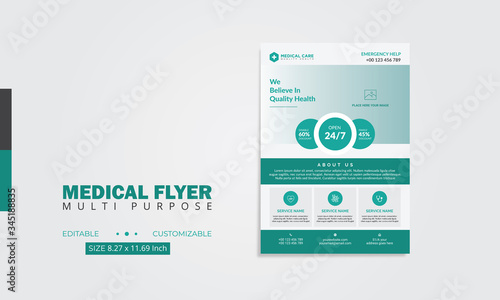 Medical Flyer Template (ID: 345188835)