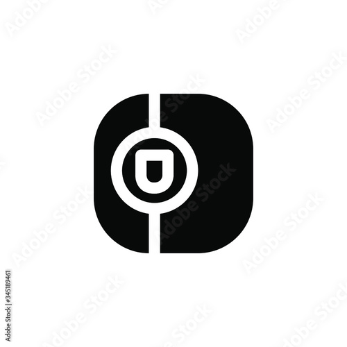 Portugal Flag Icon , National Flag Square Symbol .