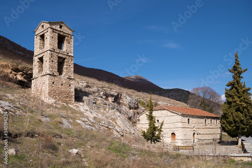 The old church in Petres village, Florina, Greece