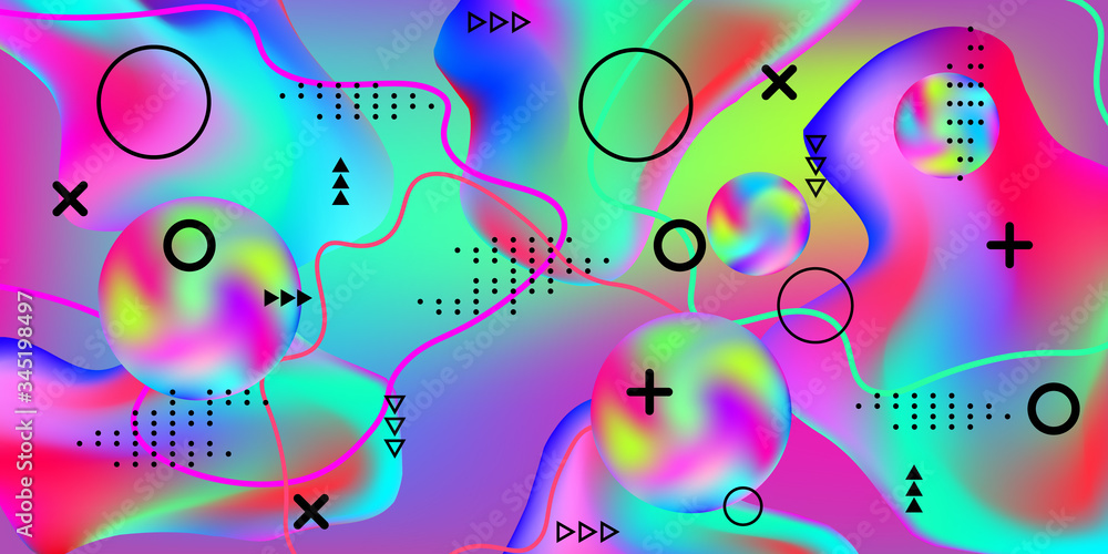 Fototapeta premium Modern design poster