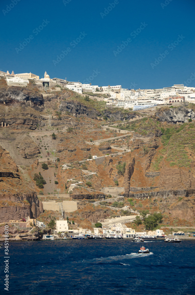 Santorini island, Greece Santorini island, Greece